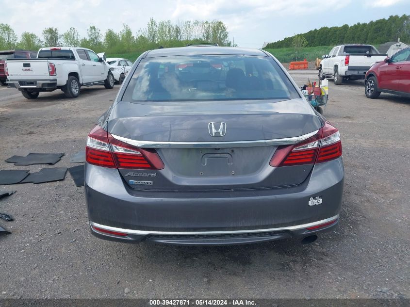 2016 Honda Accord Lx VIN: 1HGCR2F39GA100247 Lot: 39427871