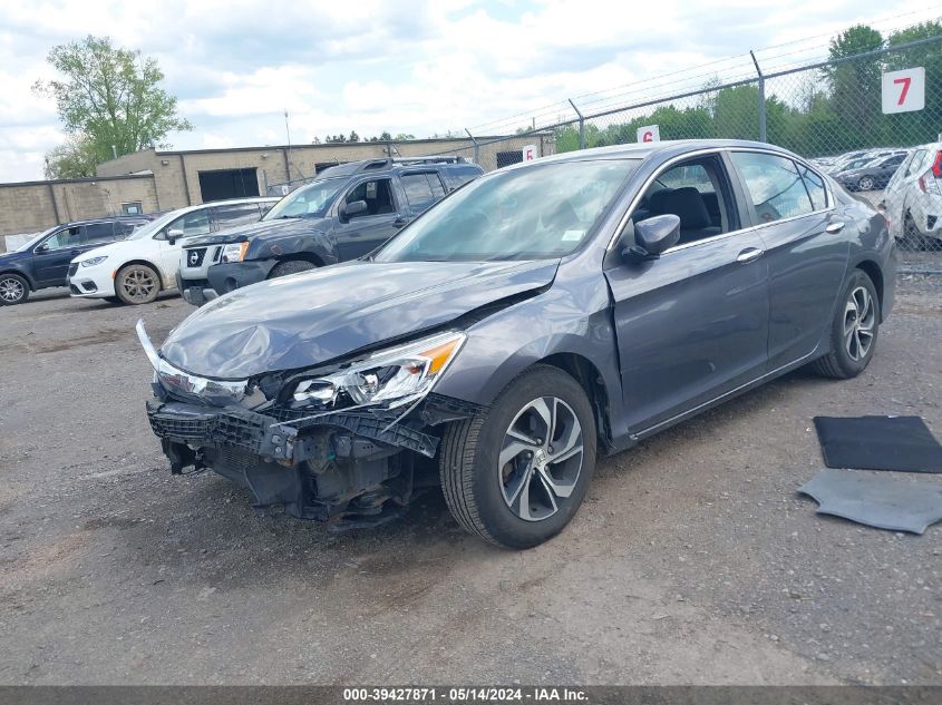 2016 Honda Accord Lx VIN: 1HGCR2F39GA100247 Lot: 39427871