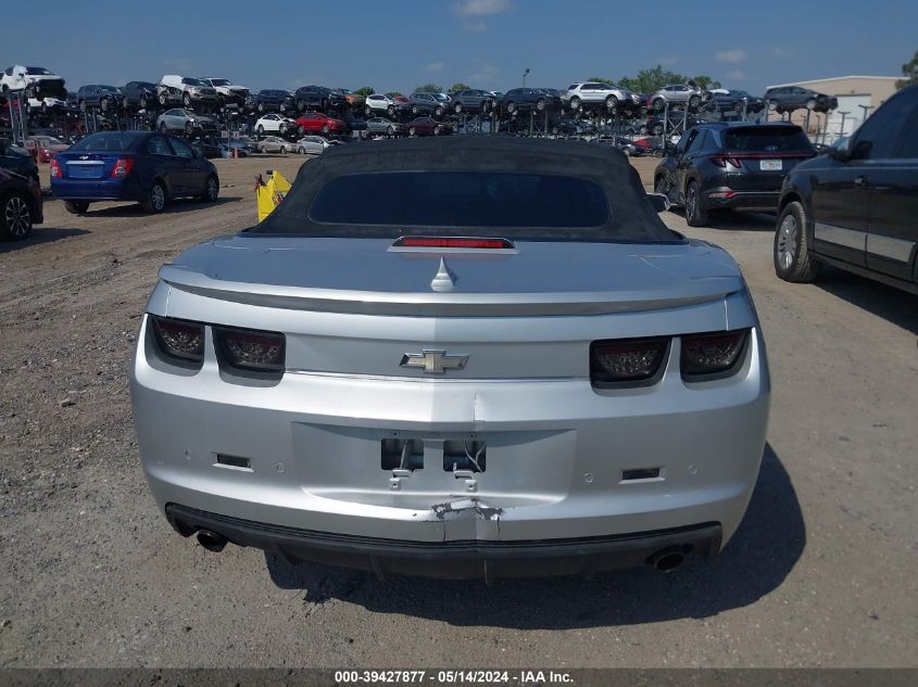 2013 Chevrolet Camaro 1Lt VIN: 2G1FB3D39D9108521 Lot: 39427877