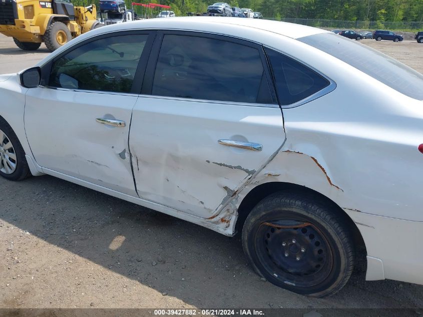 2014 Nissan Sentra S VIN: 3N1AB7AP7EY335226 Lot: 39427882