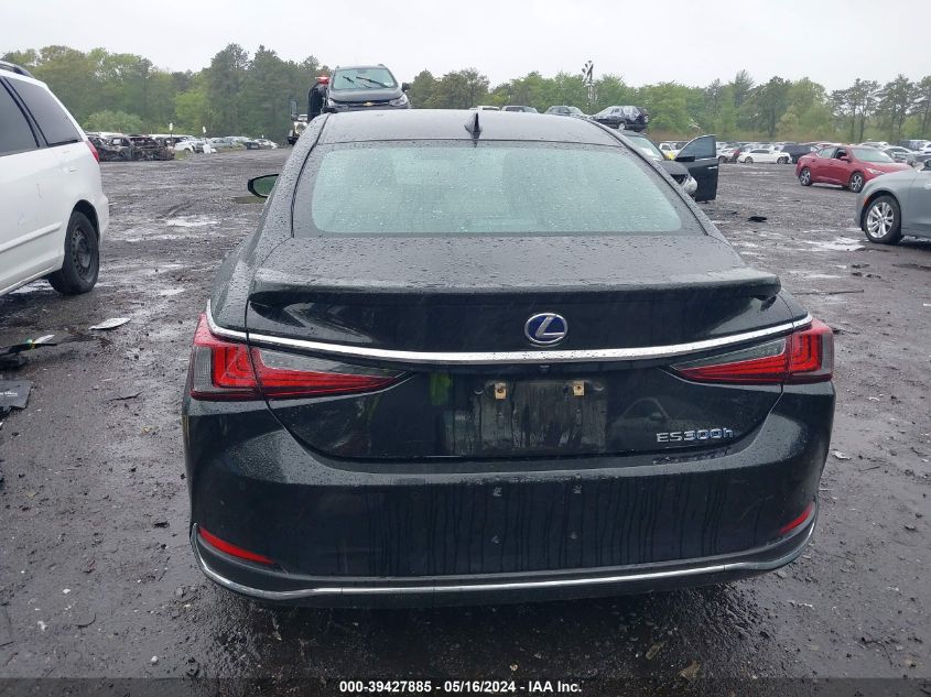 2019 Lexus Es 300H Luxury VIN: 58AB21B12KU001424 Lot: 39427885