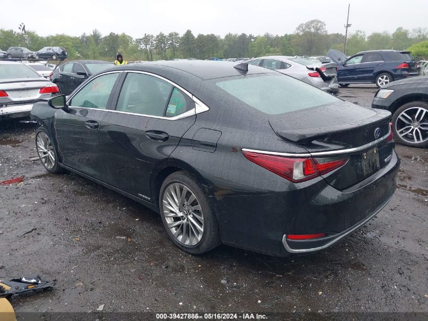 2019 Lexus Es 300H Luxury VIN: 58AB21B12KU001424 Lot: 39427885