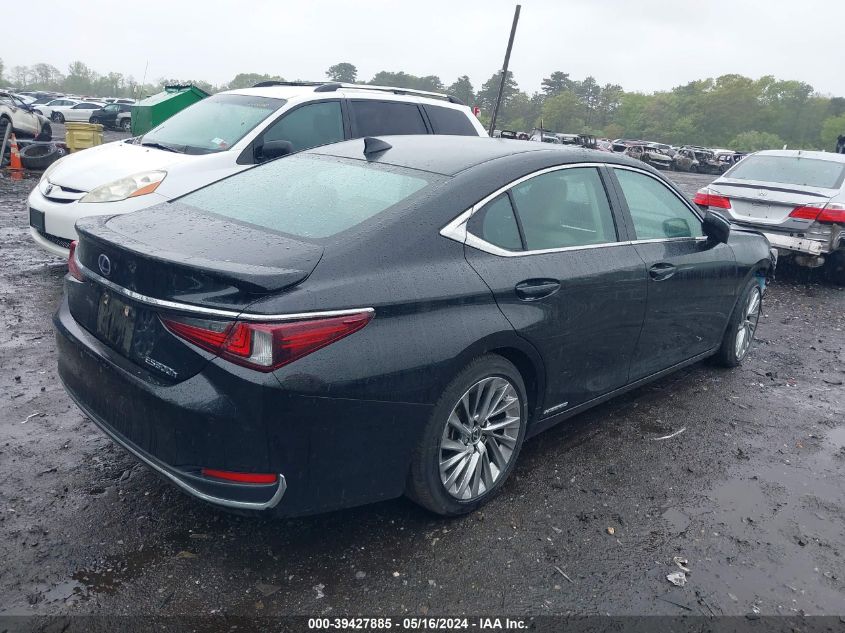 2019 Lexus Es 300H Luxury VIN: 58AB21B12KU001424 Lot: 39427885