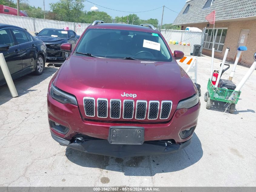 2019 Jeep Cherokee Latitude Plus 4X4 VIN: 1C4PJMLX4KD237629 Lot: 39427887