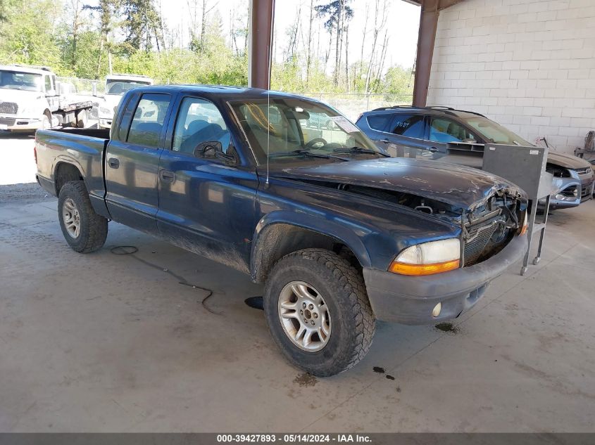 2003 Dodge Dakota Sport/Sxt VIN: 1D7HG38X43S226963 Lot: 39427893