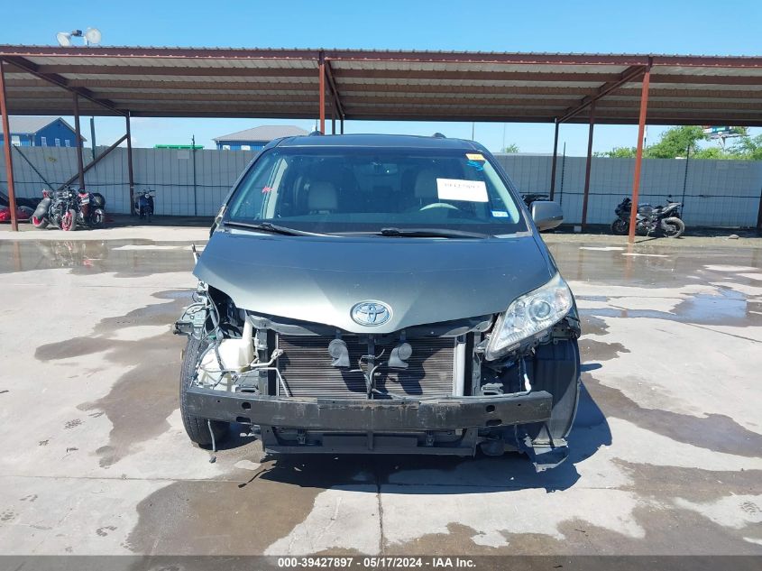 2014 Toyota Sienna Xle 7 Passenger VIN: 5TDDK3DC8ES092481 Lot: 39427897