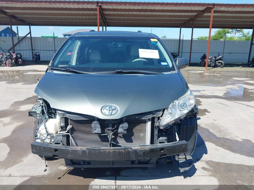 2014 Toyota Sienna Xle 7 Passenger VIN: 5TDDK3DC8ES092481 Lot: 39427897