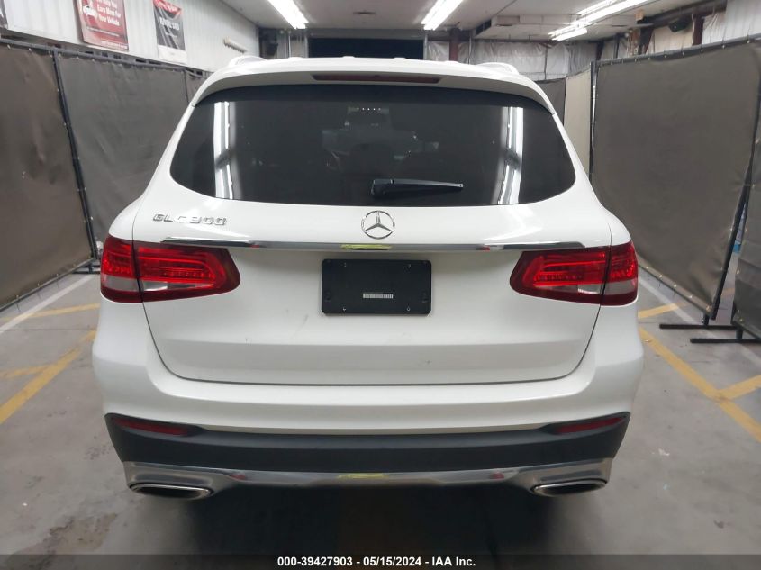 2018 Mercedes-Benz Glc 300 VIN: WDC0G4JBXJV041723 Lot: 39427903