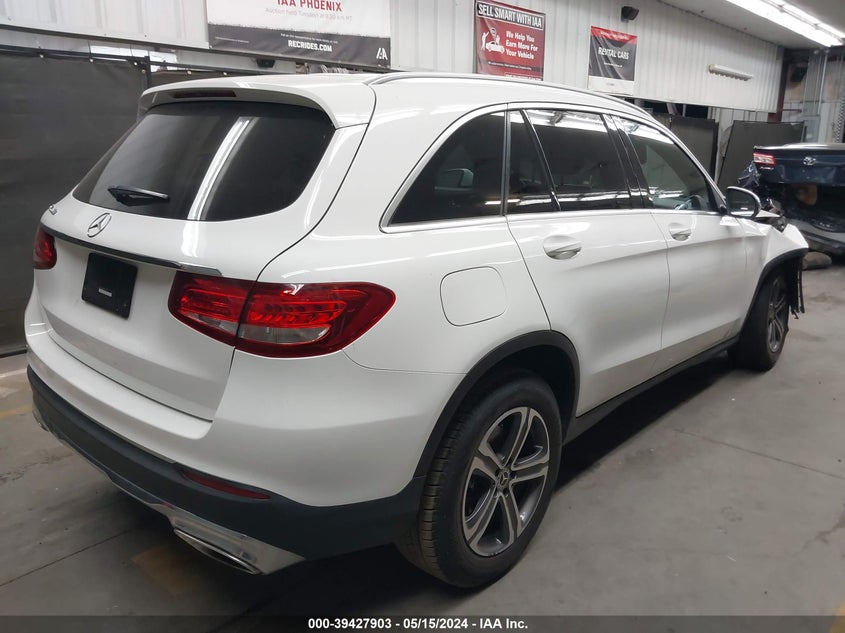 2018 Mercedes-Benz Glc 300 VIN: WDC0G4JBXJV041723 Lot: 39427903