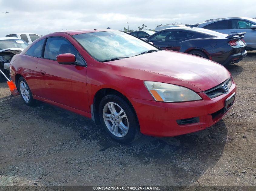 2006 Honda Accord 2.4 Lx VIN: 1HGCM72386A011205 Lot: 39427904