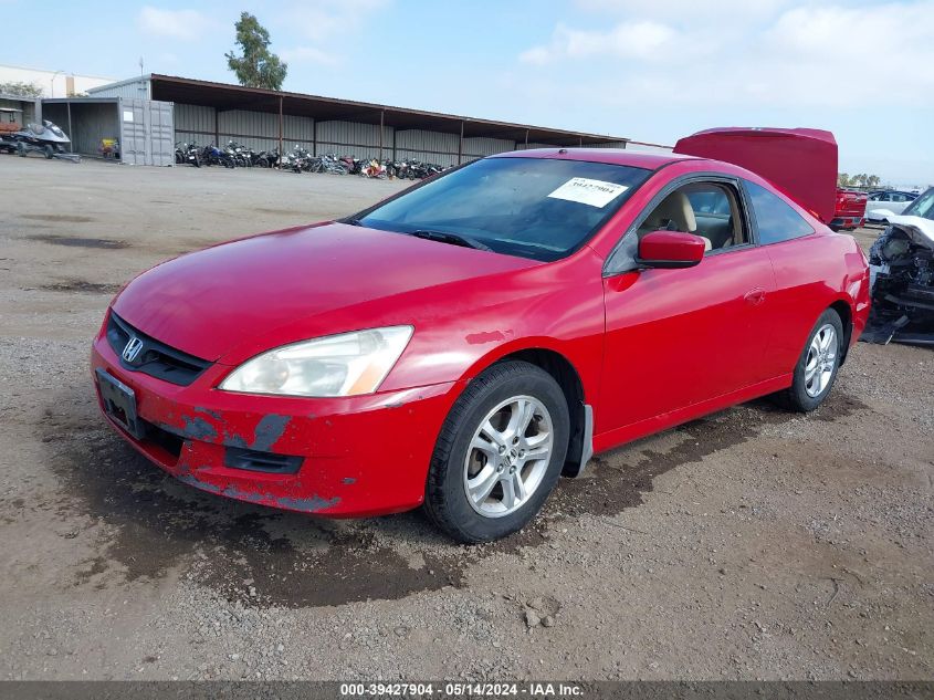 2006 Honda Accord 2.4 Lx VIN: 1HGCM72386A011205 Lot: 39427904