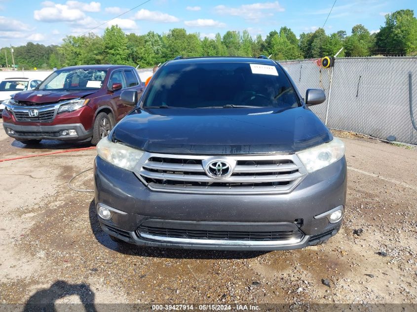 2013 Toyota Highlander Se V6 VIN: 5TDZK3EH1DS109183 Lot: 39427914