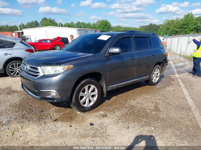 2013 Toyota Highlander Se V6 VIN: 5TDZK3EH1DS109183 Lot: 39427914