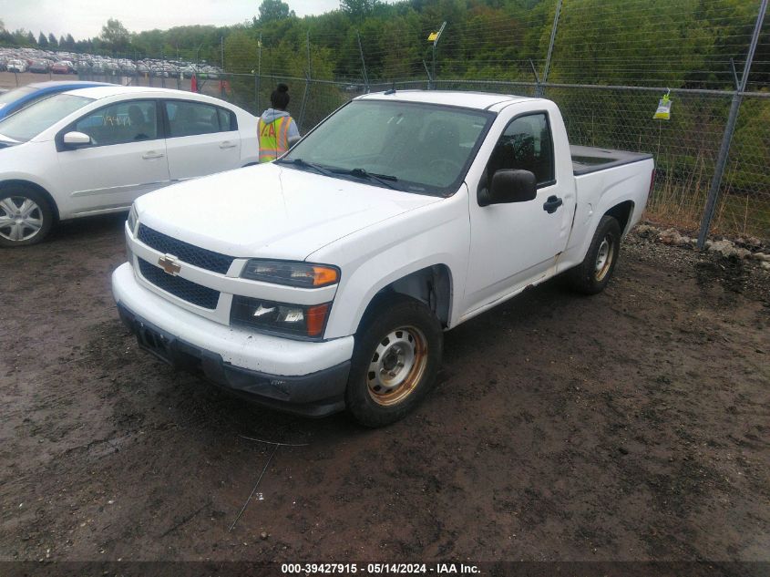 2012 Chevrolet Colorado Work Truck VIN: 1GCCSBF90C8139978 Lot: 39427915