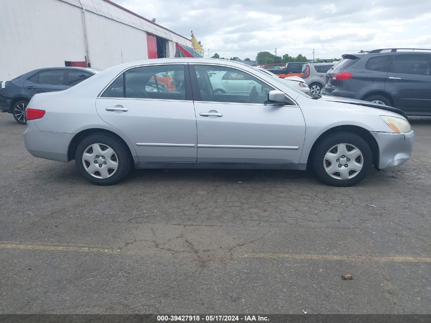 2005 Honda Accord 2.4 Lx VIN: 1HGCM56445A039525 Lot: 39427918