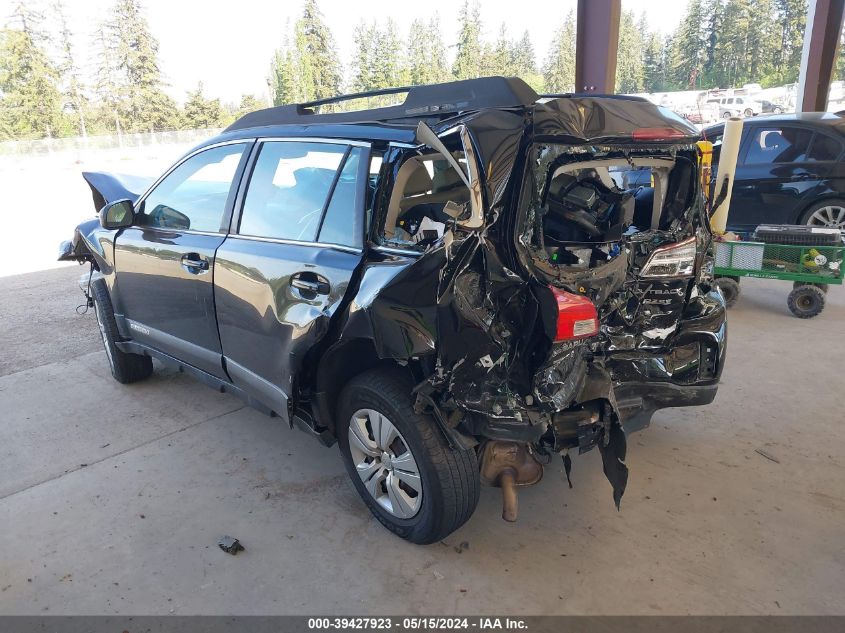 2012 Subaru Outback 2.5I VIN: 4S4BRBAC6C3288804 Lot: 39427923