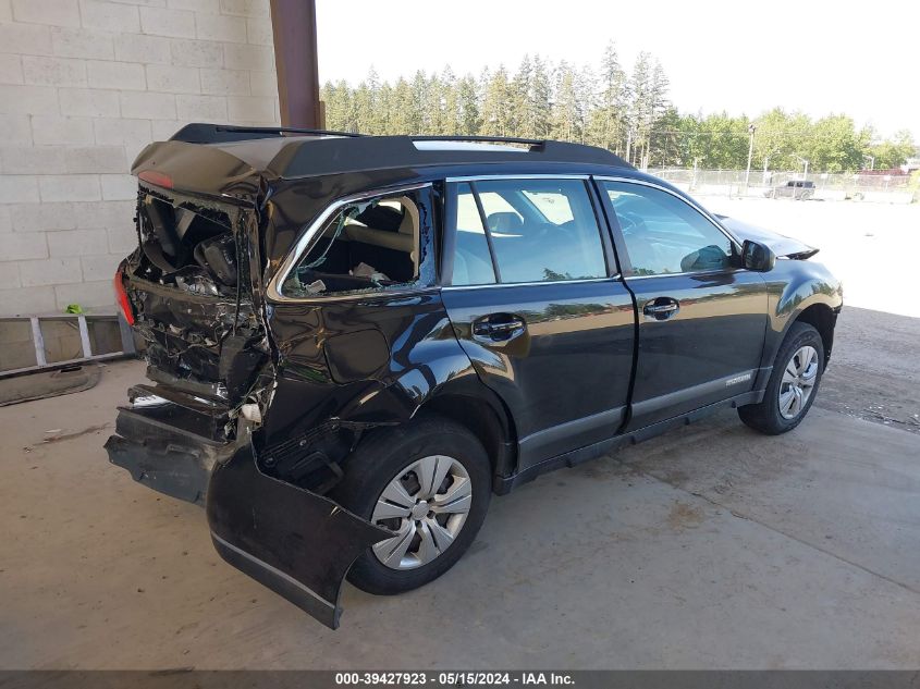 2012 Subaru Outback 2.5I VIN: 4S4BRBAC6C3288804 Lot: 39427923