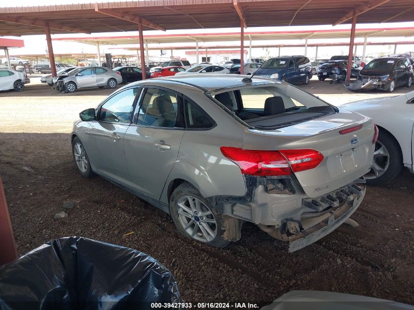 2016 Ford Focus Se VIN: 1FADP3F27GL365510 Lot: 39427933