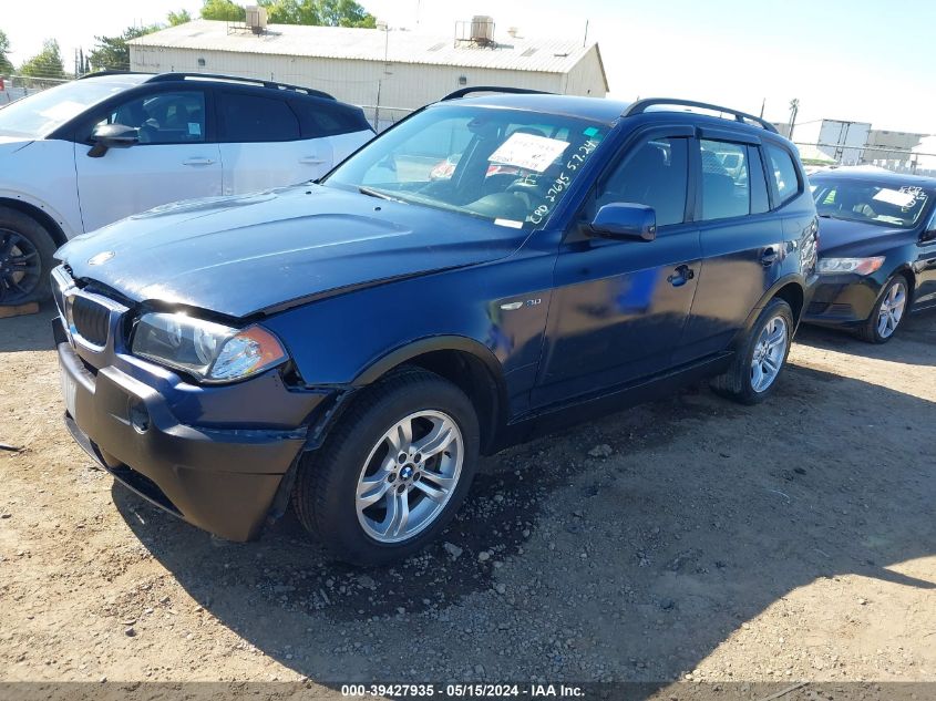 5UXWX9C5XD0A11192 2004 BMW X3 3.0I