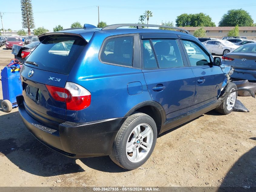 5UXWX9C5XD0A11192 2004 BMW X3 3.0I