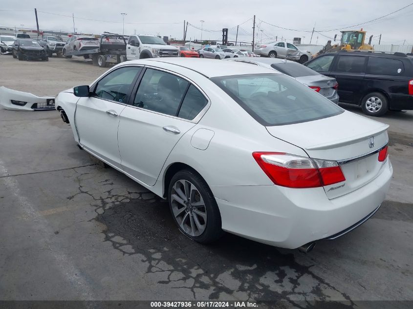 2015 Honda Accord Sport VIN: 1HGCR2F58FA095025 Lot: 39427936