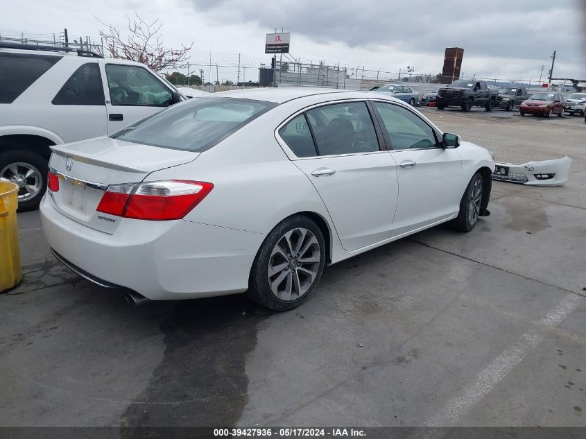 2015 Honda Accord Sport VIN: 1HGCR2F58FA095025 Lot: 39427936