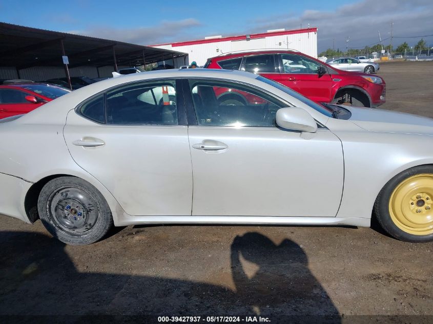2008 Lexus Is 350 VIN: JTHBE262482013833 Lot: 39427937