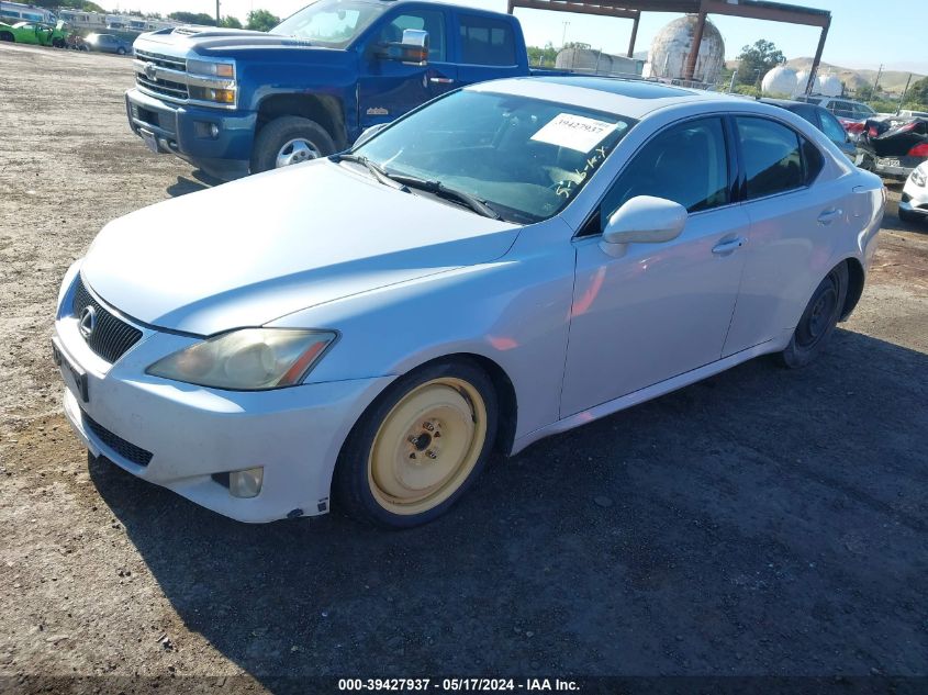 2008 Lexus Is 350 VIN: JTHBE262482013833 Lot: 39427937