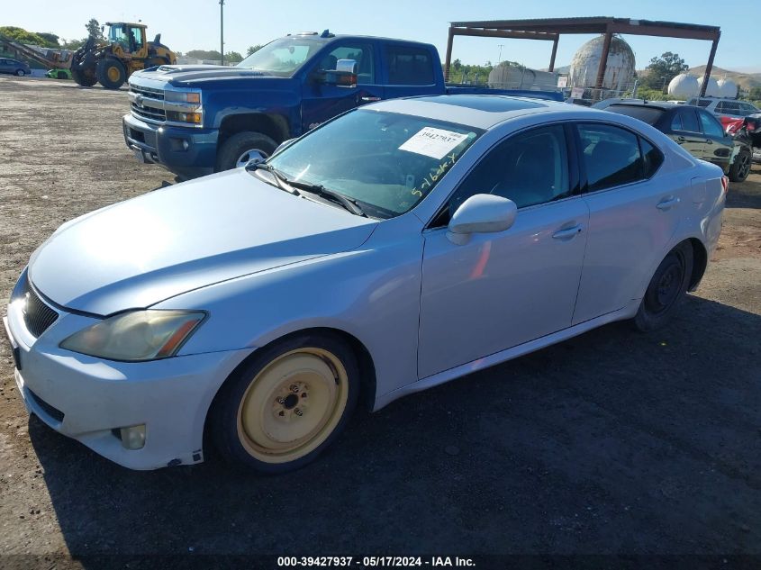 2008 Lexus Is 350 VIN: JTHBE262482013833 Lot: 39427937