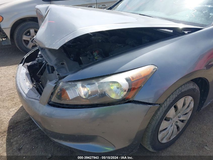 2009 Honda Accord 2.4 Lx VIN: JHMCP26309C000273 Lot: 39427943