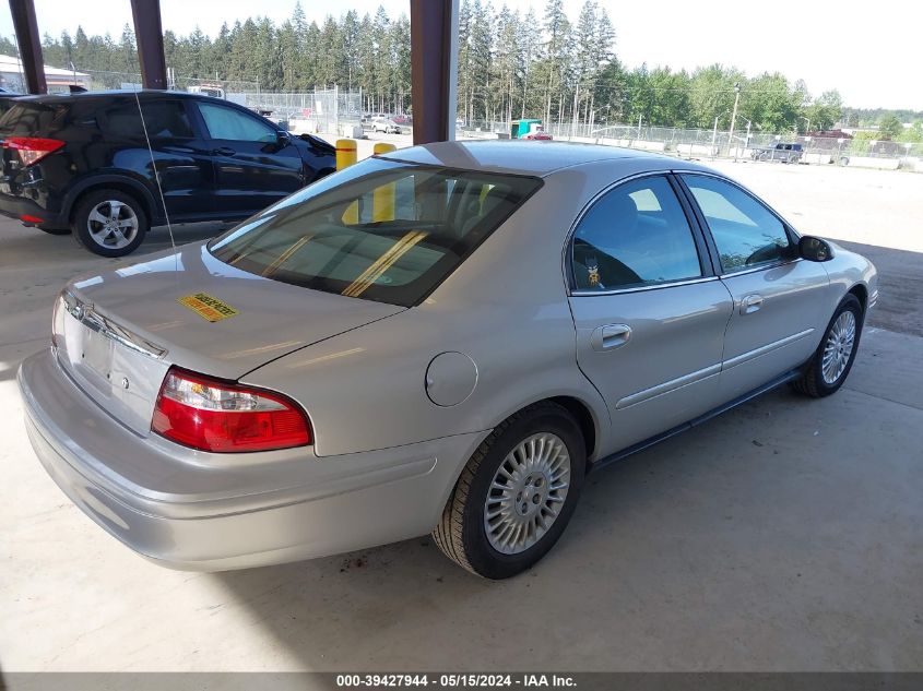 2004 Mercury Sable Gs VIN: 1MEFM50U34G602191 Lot: 39427944