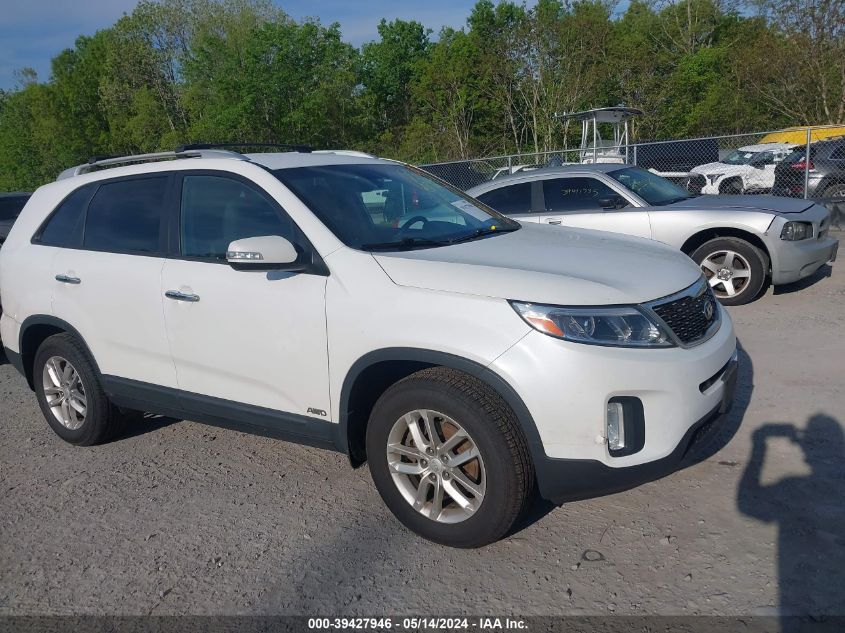 2014 KIA SORENTO LX - 5XYKTCA69EG530635