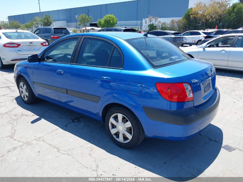 2006 Kia Rio Lx VIN: KNADE123366080963 Lot: 39427947