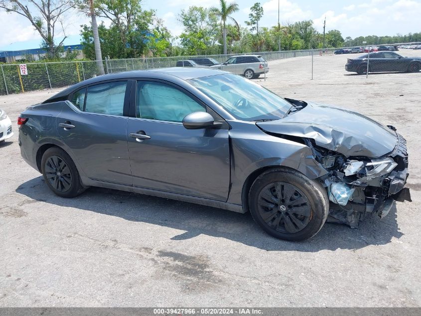2022 Nissan Sentra S Xtronic Cvt VIN: 3N1AB8BV7NY251071 Lot: 39427966
