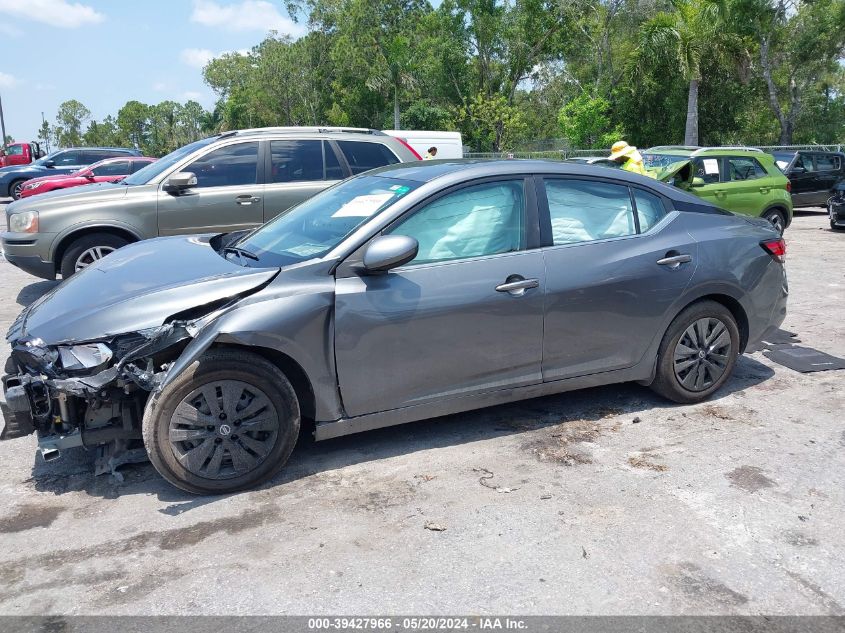 2022 Nissan Sentra S Xtronic Cvt VIN: 3N1AB8BV7NY251071 Lot: 39427966