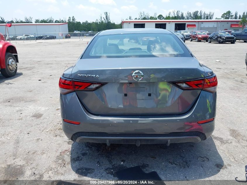 2022 Nissan Sentra S Xtronic Cvt VIN: 3N1AB8BV7NY251071 Lot: 39427966