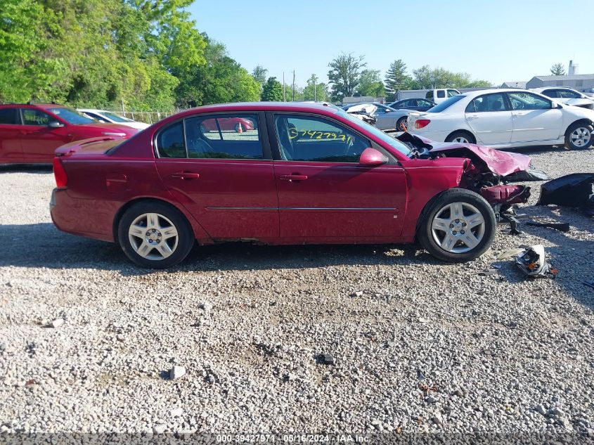 2006 Chevrolet Malibu Lt VIN: 1G1ZT51886F262489 Lot: 39427971