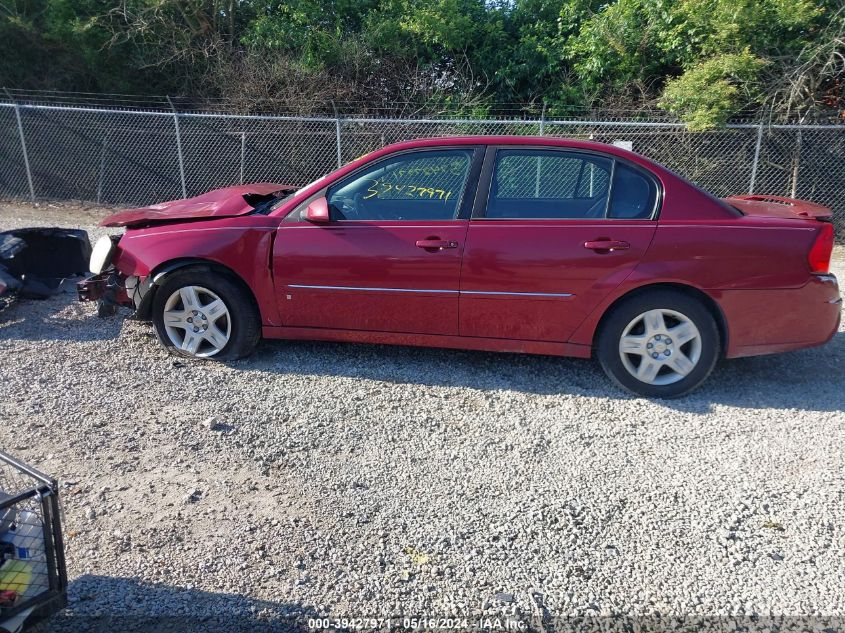 2006 Chevrolet Malibu Lt VIN: 1G1ZT51886F262489 Lot: 39427971