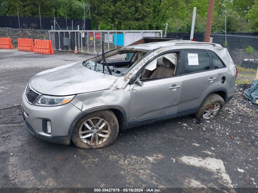 2015 KIA SORENTO LX - 5XYKTCA62FG549741