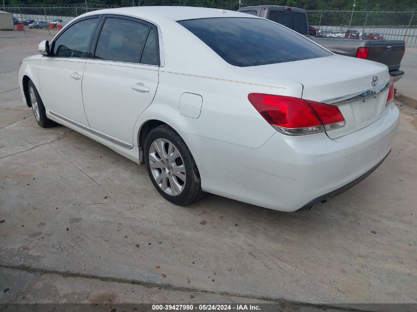 2011 Toyota Avalon VIN: 4T1BK3DB0BU387625 Lot: 39427980