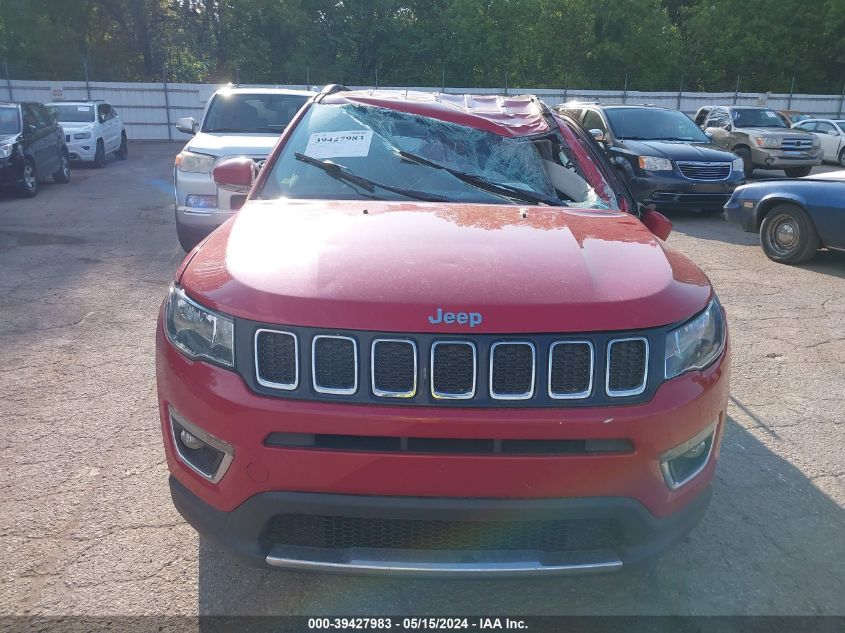 2019 Jeep Compass Limited Fwd VIN: 3C4NJCCBXKT660084 Lot: 39427983