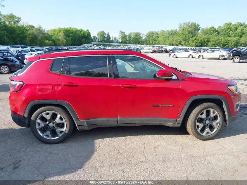 2019 Jeep Compass Limited Fwd VIN: 3C4NJCCBXKT660084 Lot: 39427983