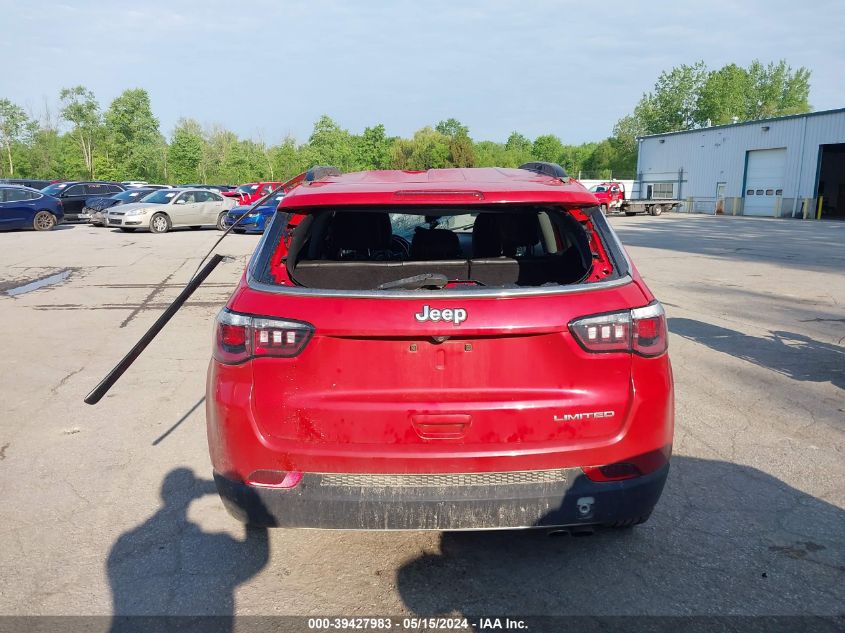 2019 Jeep Compass Limited Fwd VIN: 3C4NJCCBXKT660084 Lot: 39427983