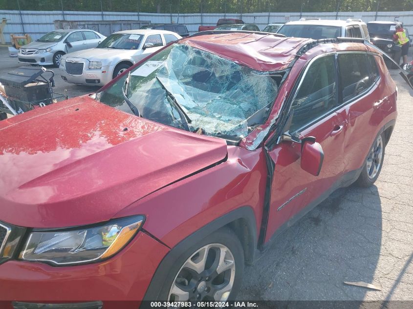 2019 Jeep Compass Limited Fwd VIN: 3C4NJCCBXKT660084 Lot: 39427983