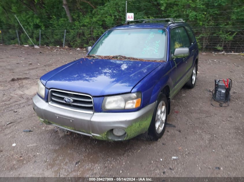 2003 Subaru Forester Xs VIN: JF1SG65603H732967 Lot: 39427989