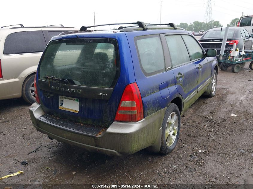 2003 Subaru Forester Xs VIN: JF1SG65603H732967 Lot: 39427989