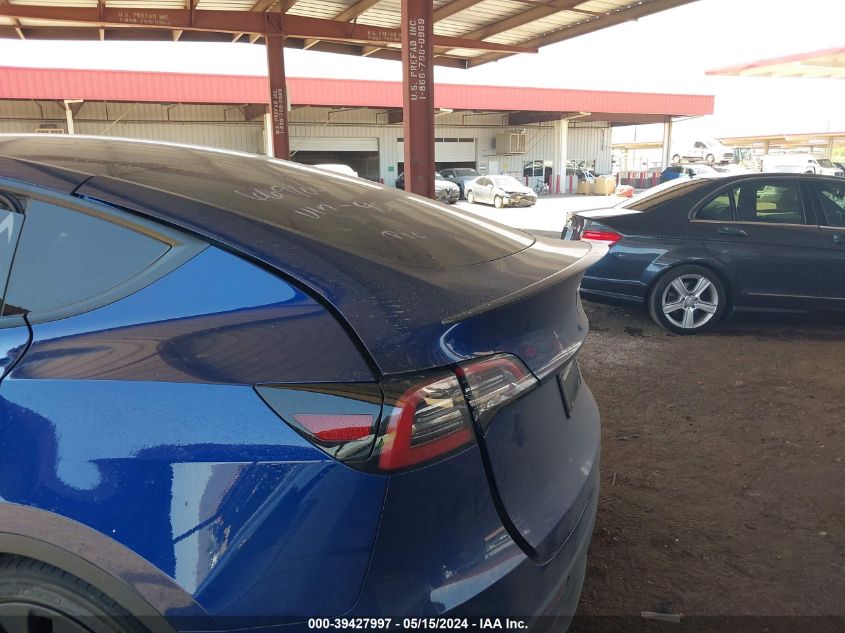 2023 Tesla Model Y Awd/Performance Dual Motor All-Wheel Drive VIN: 7SAYGDEF4PF749515 Lot: 39427997