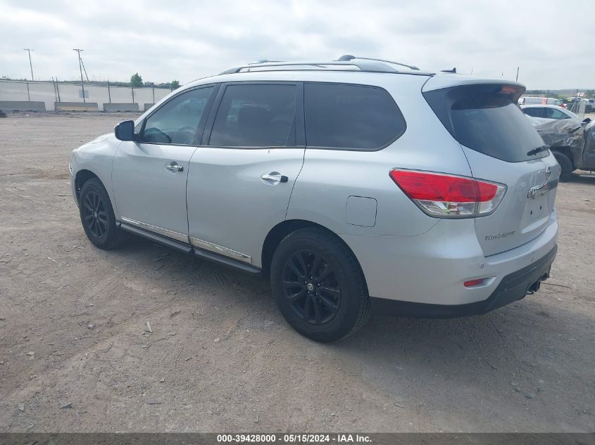 2013 Nissan Pathfinder Sl VIN: 5N1AR2MM3DC633935 Lot: 39428000