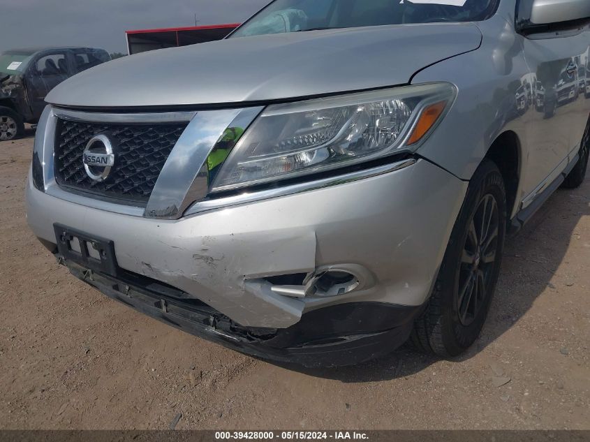 2013 Nissan Pathfinder Sl VIN: 5N1AR2MM3DC633935 Lot: 39428000