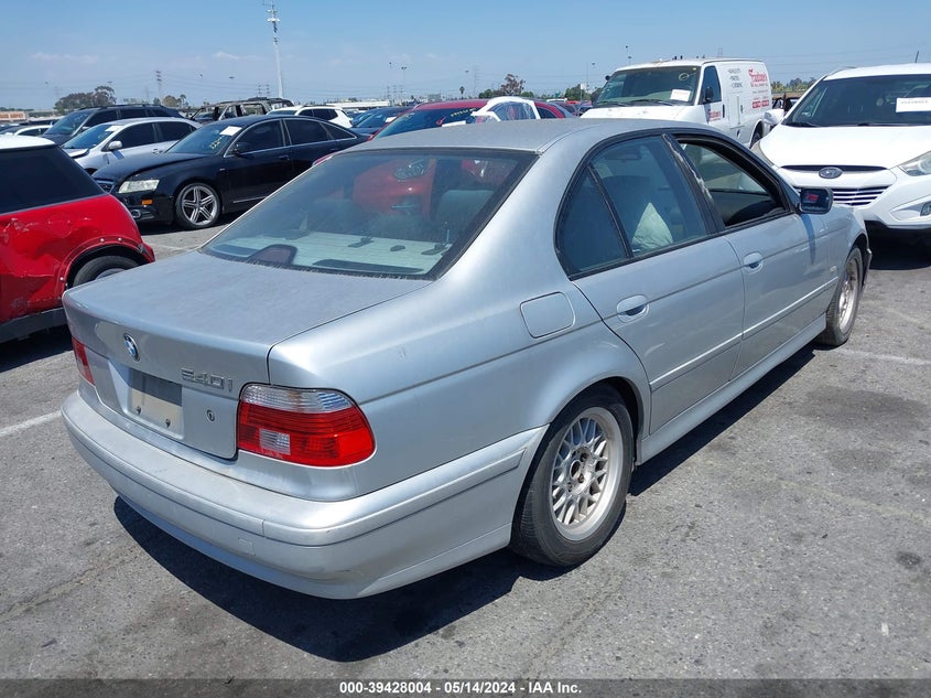2001 BMW 540 I Automatic VIN: WBADN63401GM73150 Lot: 39428004